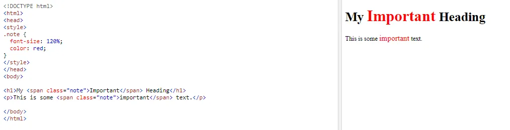 آموزش کامل استفاده از صفت Class در HTML