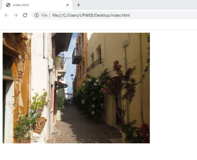 تنظیم تصاویر با HTML