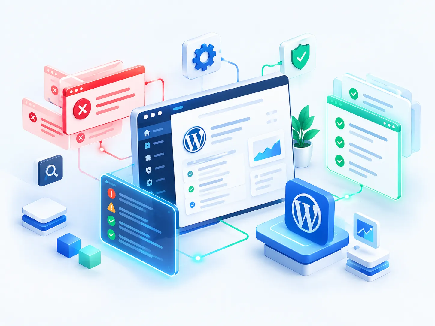 پشتیبانی و رفع خطای وردپرس